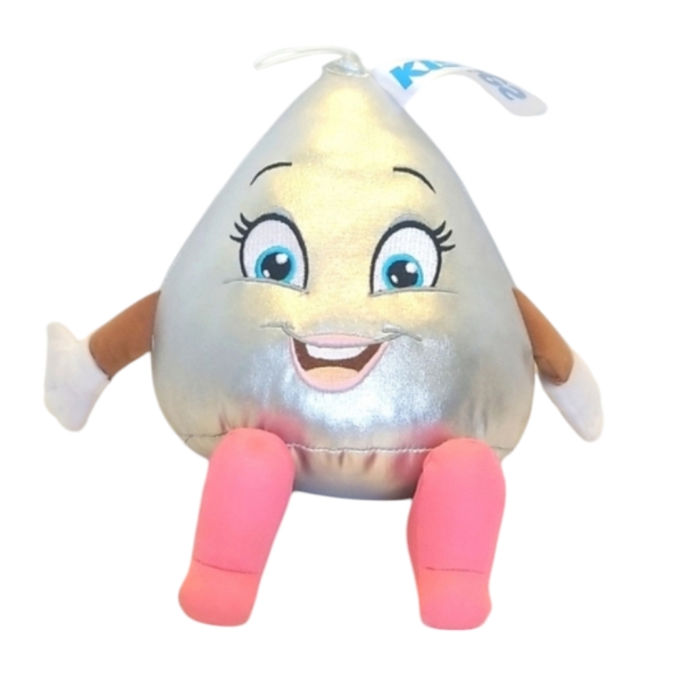 Kiss Hershey's Chocolate World Silver Girl Chocolate Plush Toy